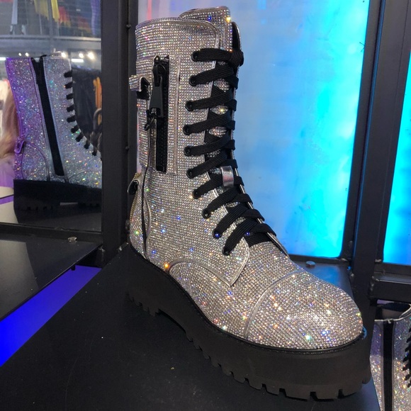 Dolls Kill Billionaire Bling Boots - Picture 3 of 3